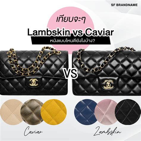 lambskin vs chanel